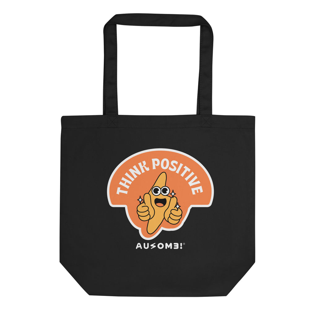 Ausome Think Positive Eco Tote Bag