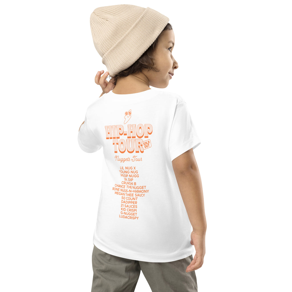 Ausome Toddler Hip-Hop Tour Tee White