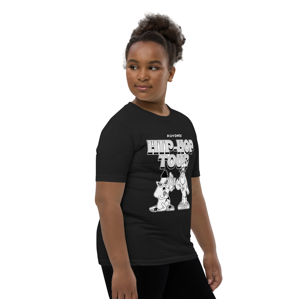 Ausome Youth Hip-Hop Tour T-Shirt Black